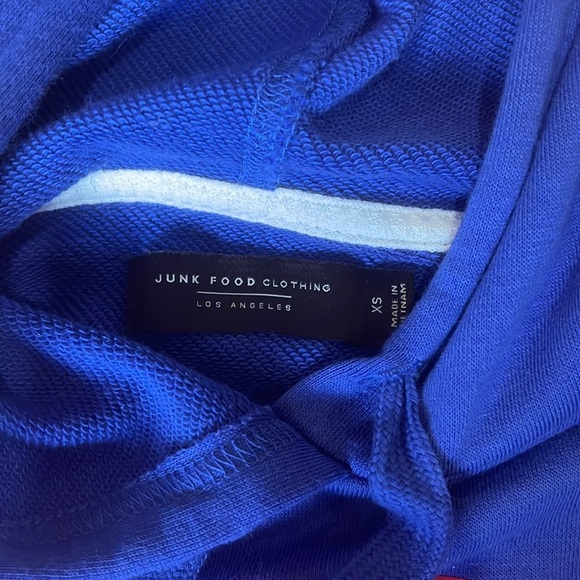 Junkfood Blue Giants NFL Hoodie Size XS - Picture 2 of 6